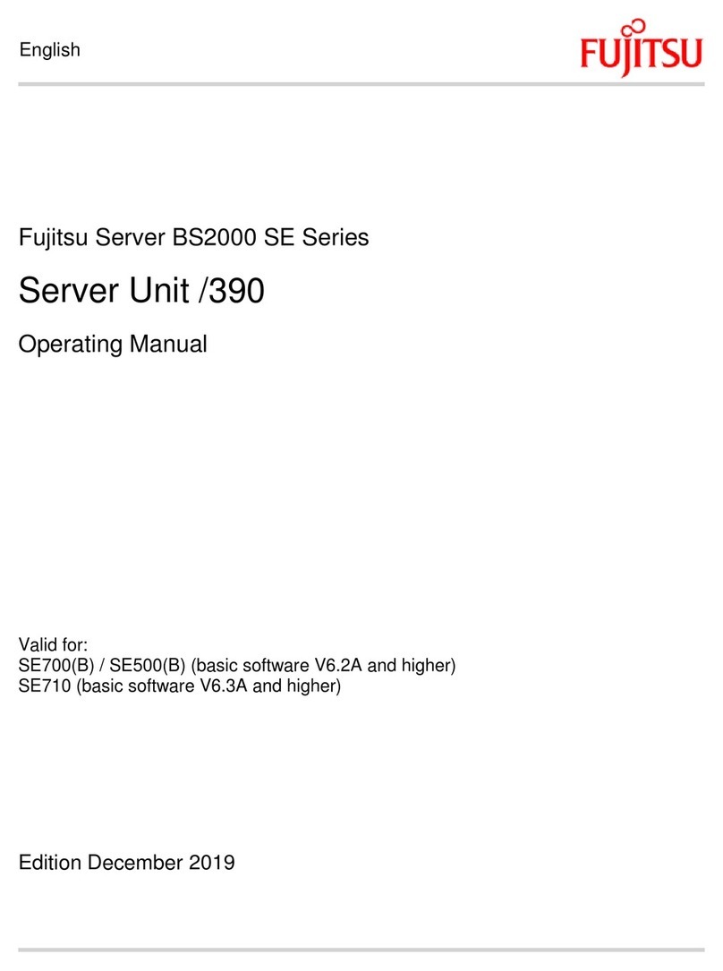 Fujitsu BS2000 SE Series User manual
