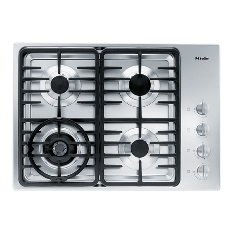 Miele KM 3464 User manual