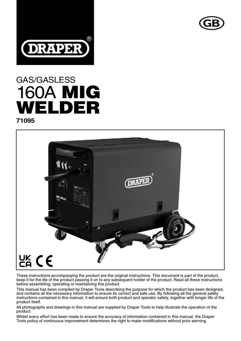 Draper 71095 User manual Draper 71095 User manual