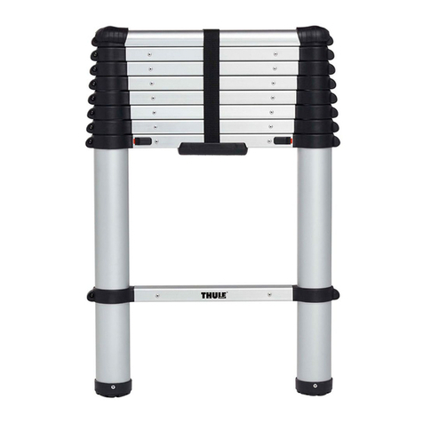 Thule Van Ladder 9 Steps User manual