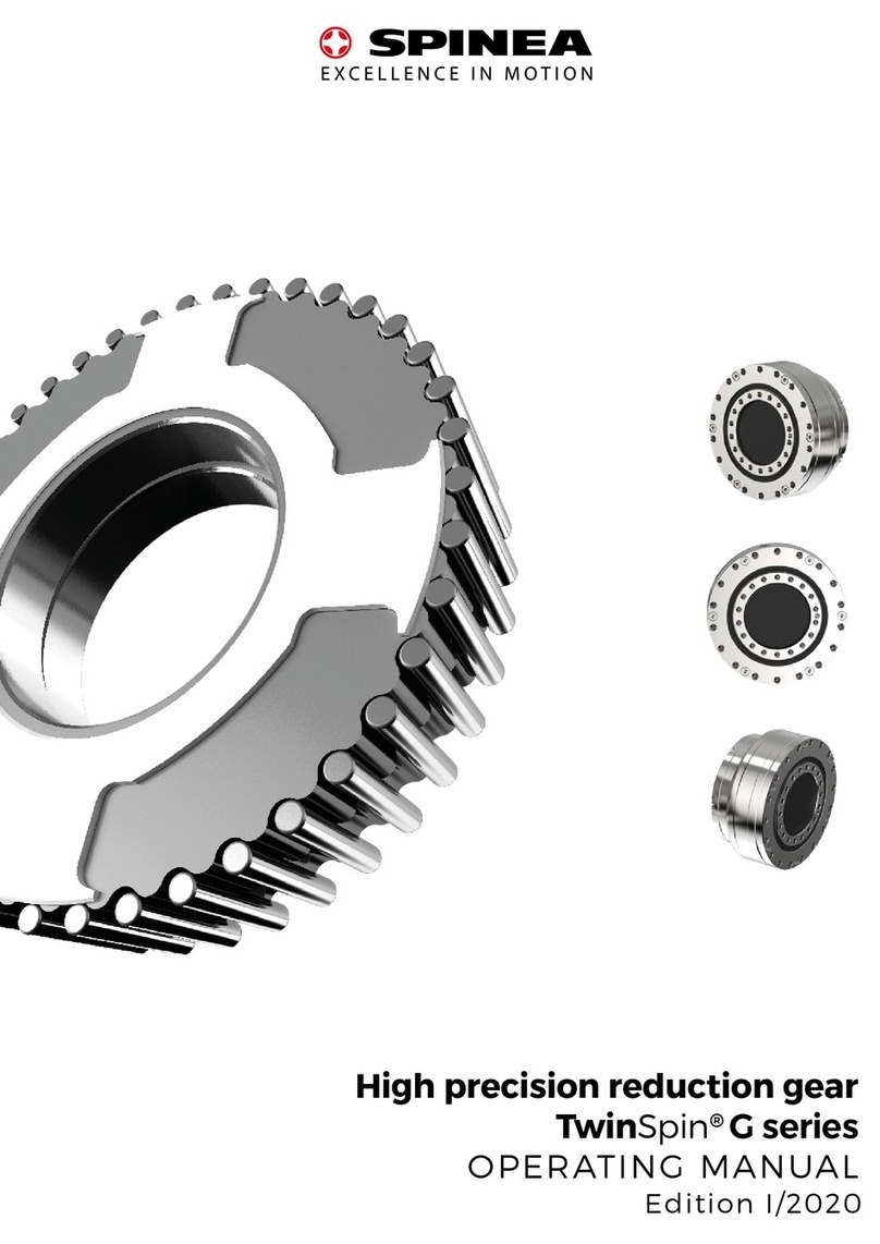 SPINEA TwinSpin G Series User manual