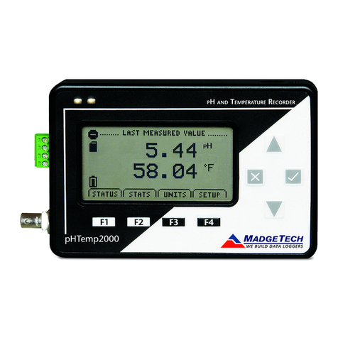 MadgeTech pHTemp2000 User manual
