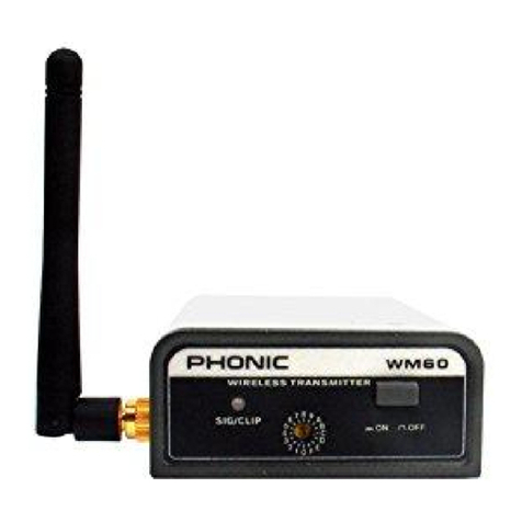 Phonic WM Series User manual
