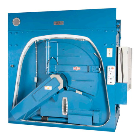 Milnor 72044SR2 Quick start guide