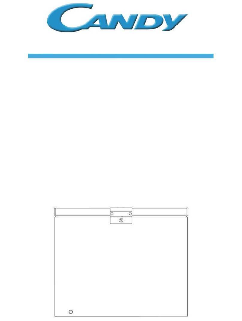 Candy CHEST FREEZER user manual
