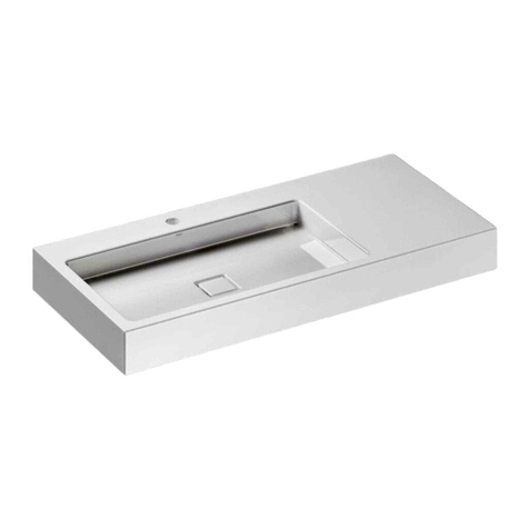Alape WT.RE700 installation instructions