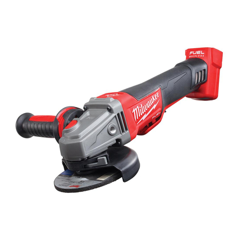 Milwaukee M18 CAG115XPDB Original instructions
