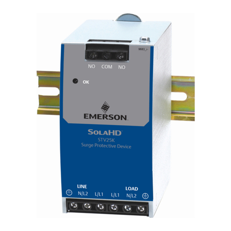 Emerson SOLAHD STV25K Series manual