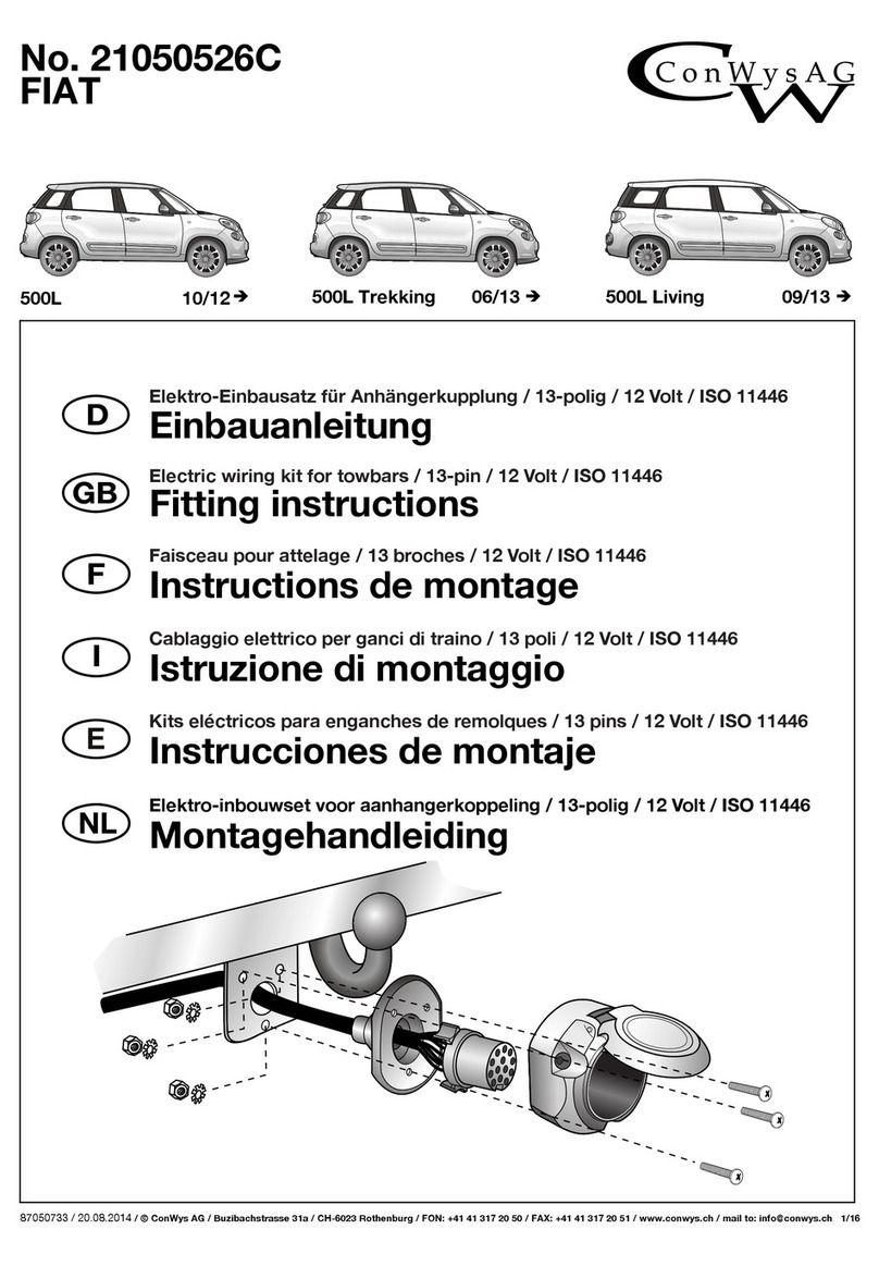 ConWys AG 21050526C User manual