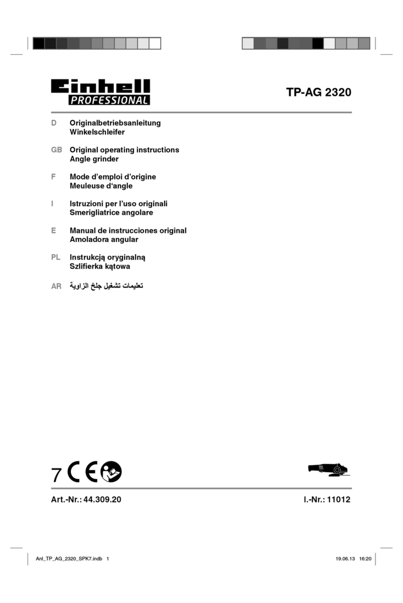 EINHELL TP-AG 2320 User manual