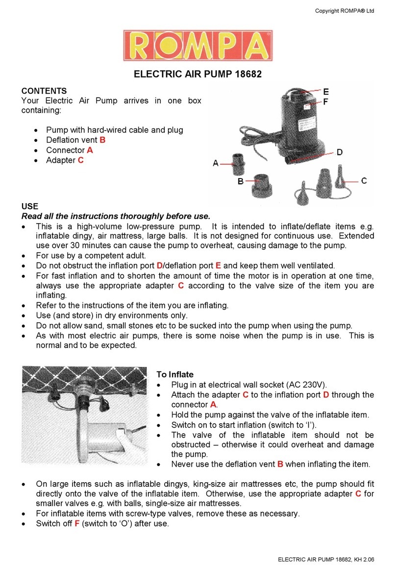 Rompa 18682 User manual