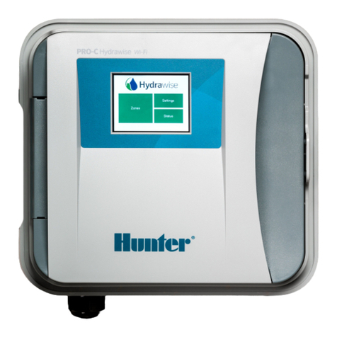 Hunter Hydrawise HC-1200M Software manual