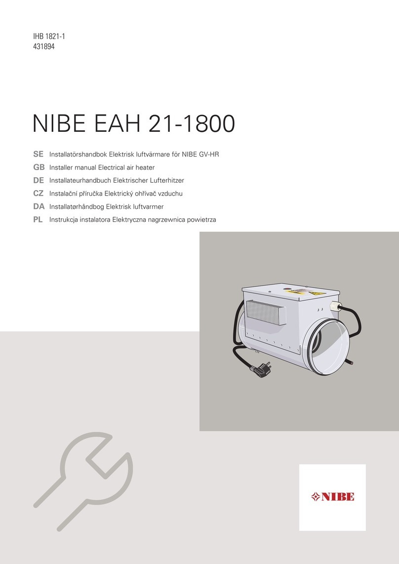 Nibe EAH 21-1800 Installer manual Nibe EAH 21-1800 Installer manual