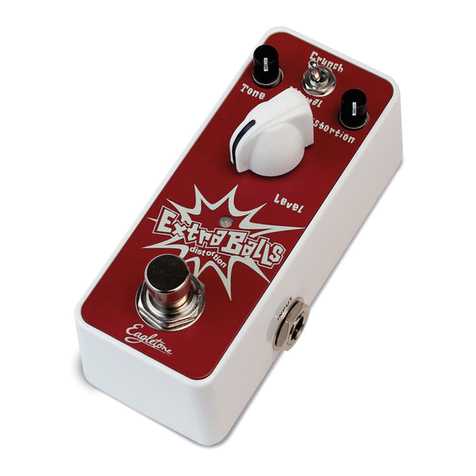 Eagletone EXTRA BALLS DISTORSION operating manual