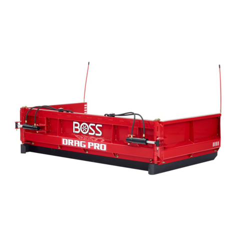 Boss Snowplow Drag Pro 180Z User manual