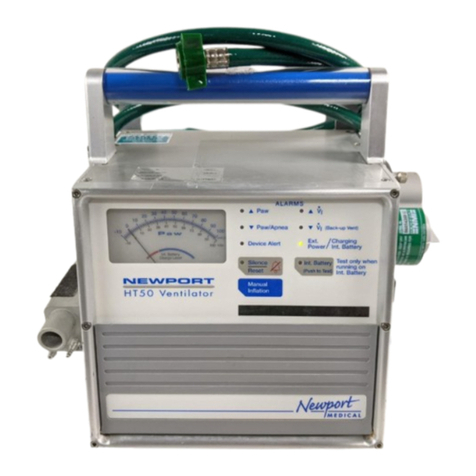 Newport Medical Instruments HT50-H1 Installation guide