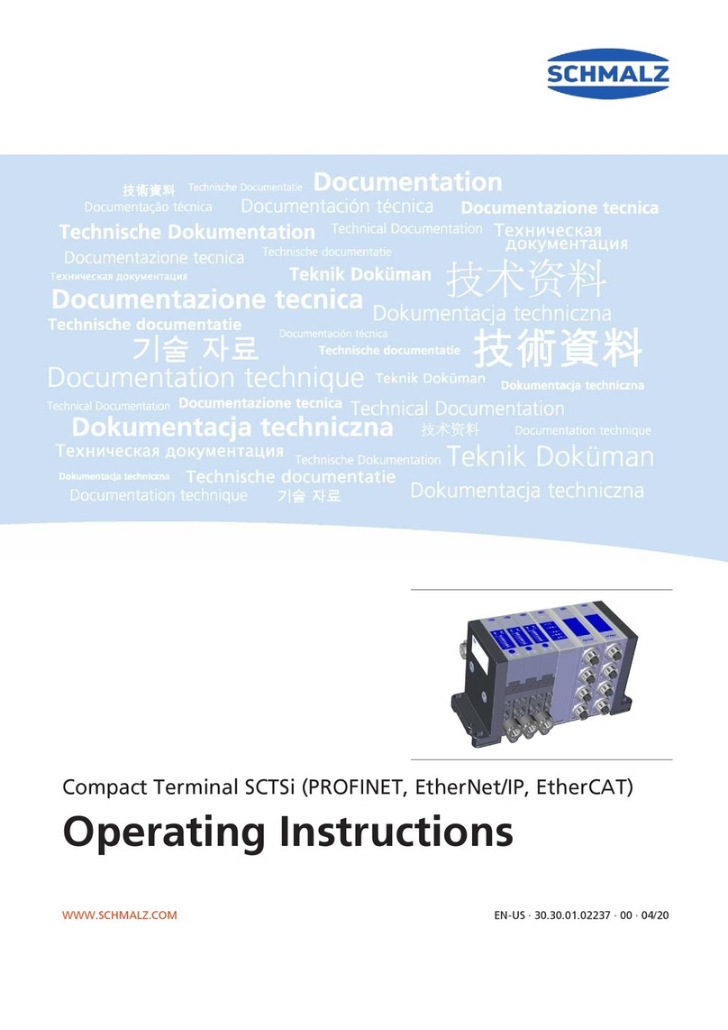 Schmalz Compact Terminal SCTSi User manual