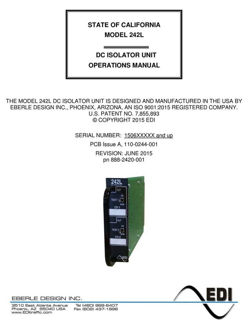 EDI 242L Operation manual