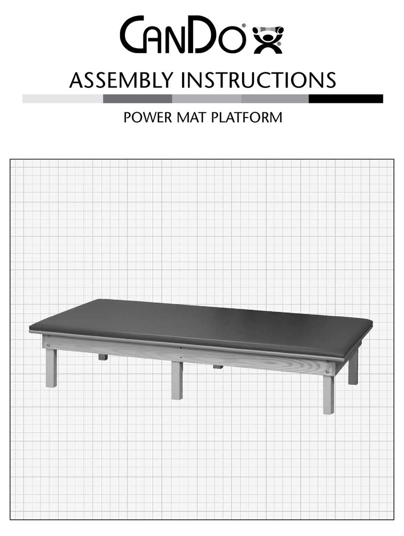 Cando Classic Mat Platform Assembly instructions