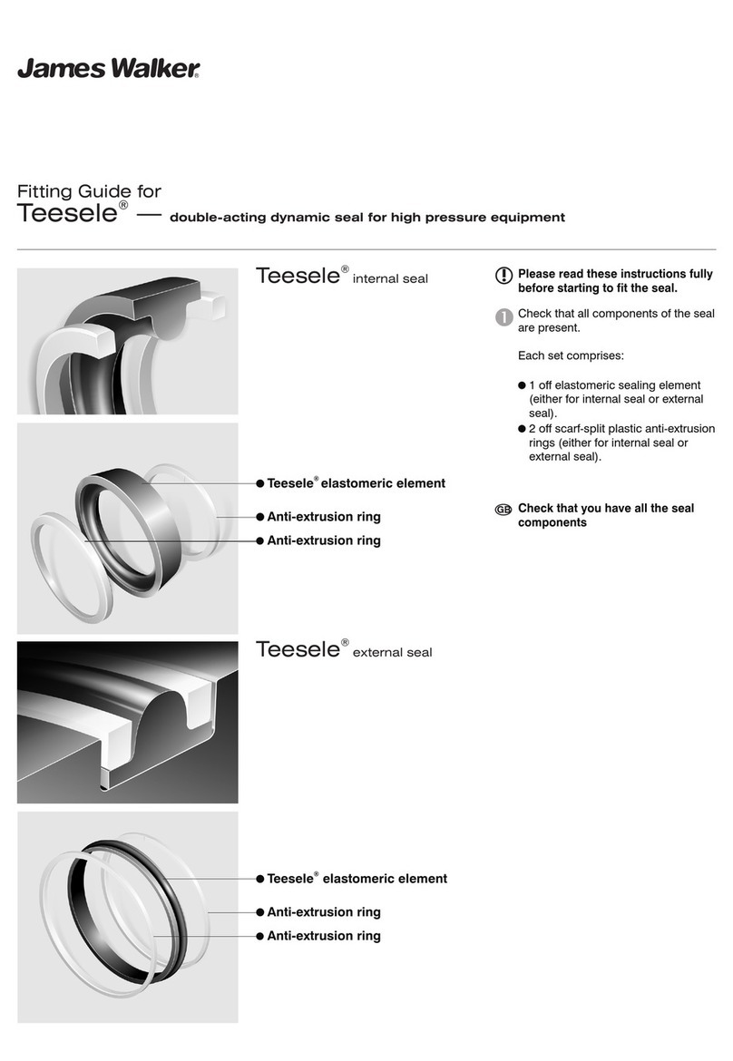 James Walker Teesele Fittings guide