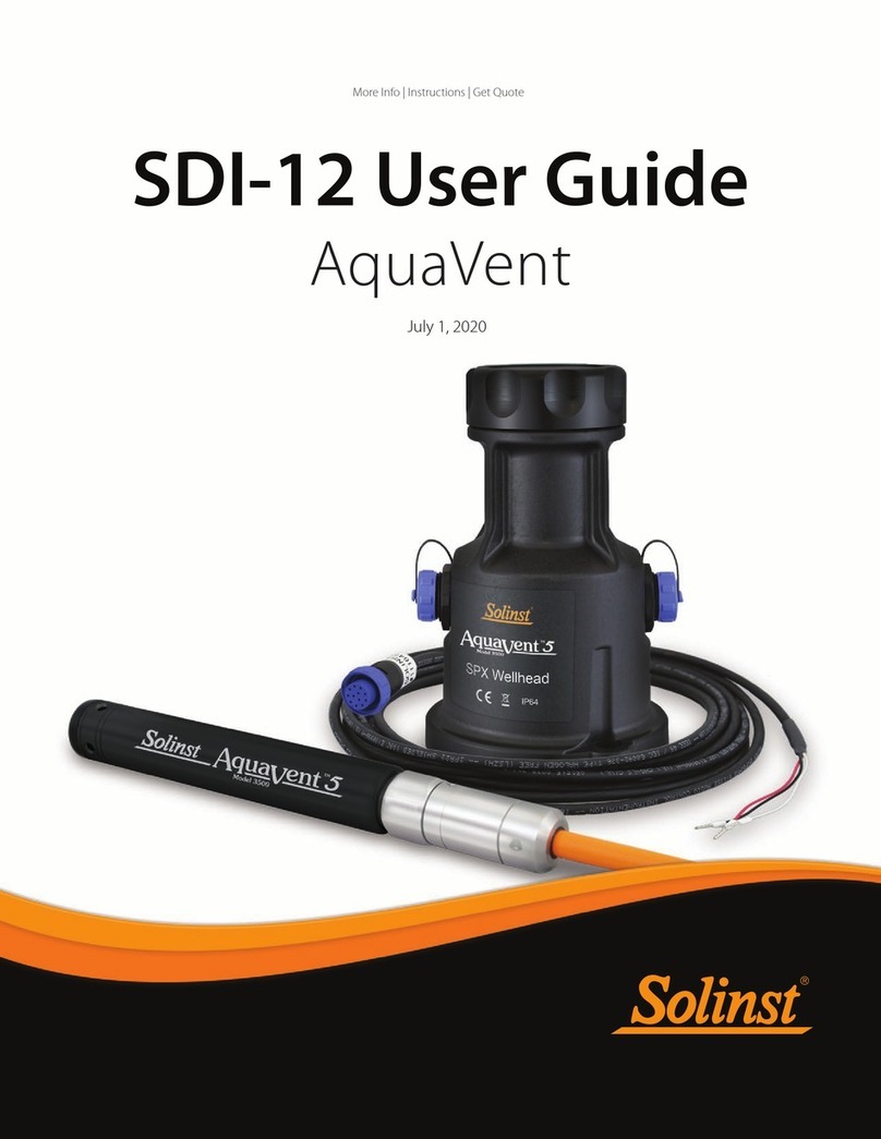Solinst AquaVent SDI-12 user guide