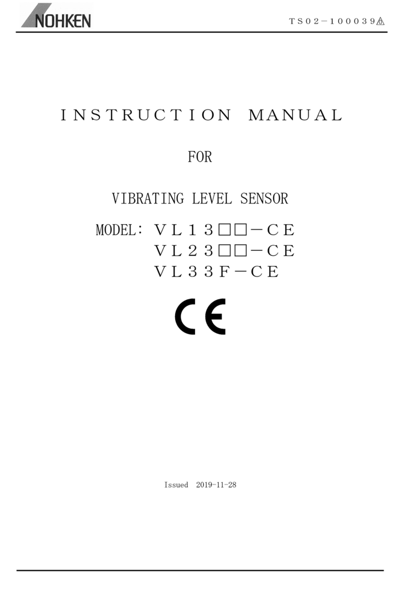 Nohken VL13 CE Series instruction manual