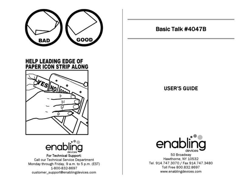 Enabling Devices Basic Talk 4047B user guide Enabling Devices Basic Talk 4047B user guide