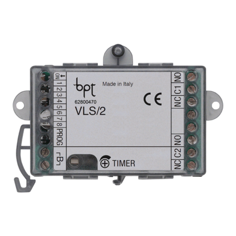 Bpt VLS/2 User manual