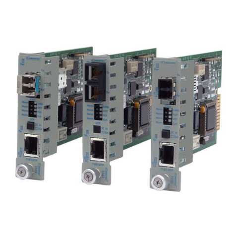 Omnitron Systems iConverter T1 User manual