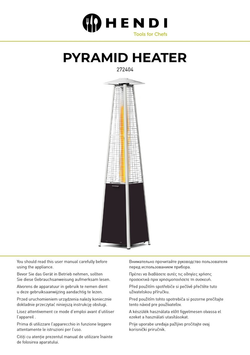 Hendi 272404 User manual