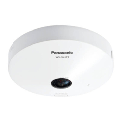 Panasonic WV-X4173 Installation guide Panasonic WV-X4173 Installation guide