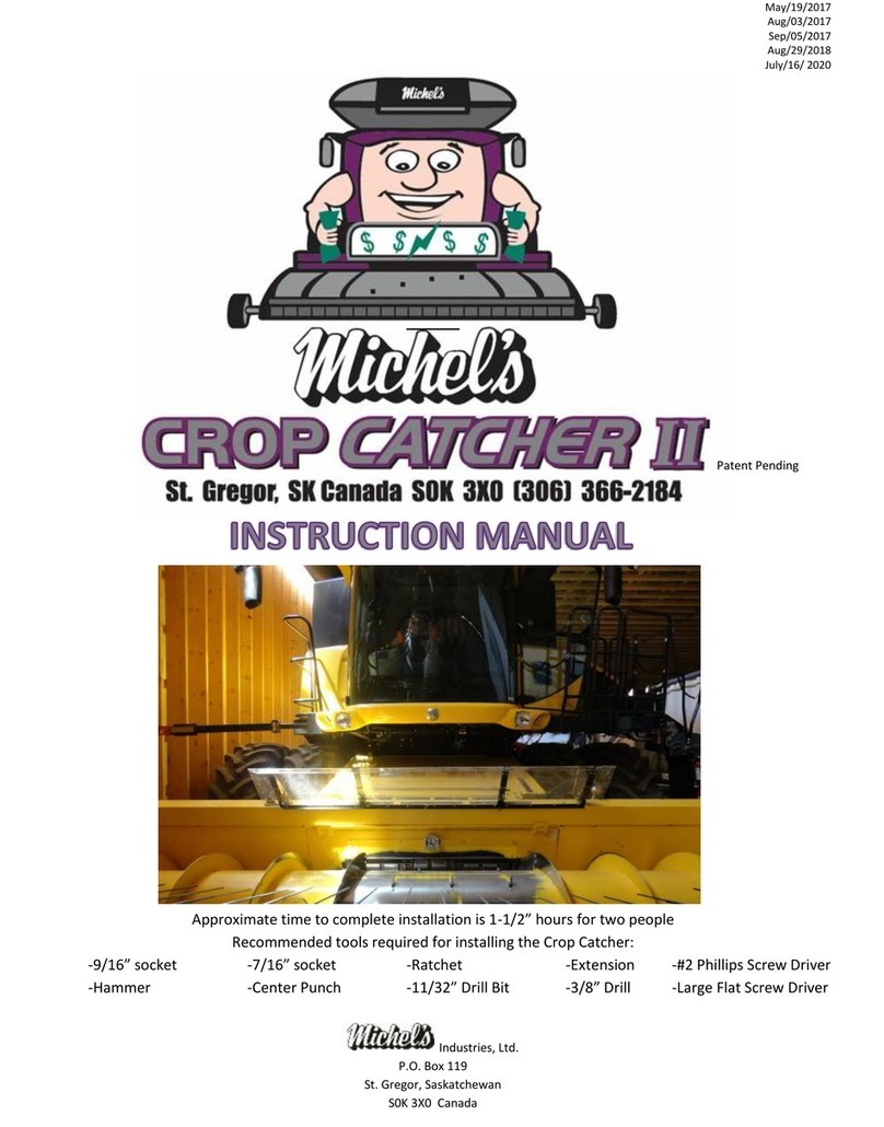 Michel's Crop Catcher II instruction manual