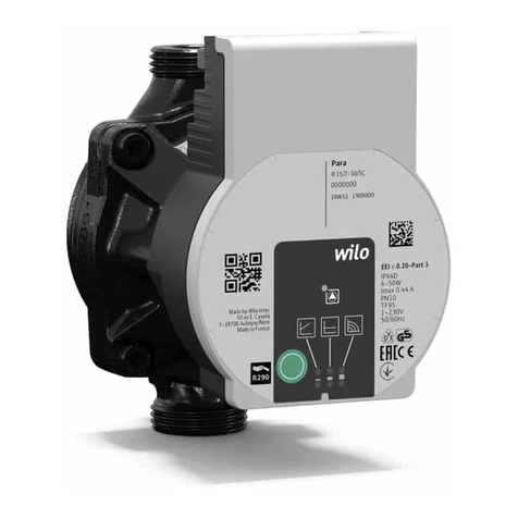Wilo Wilo-Para /SC Series User manual Wilo Wilo-Para /SC Series User manual