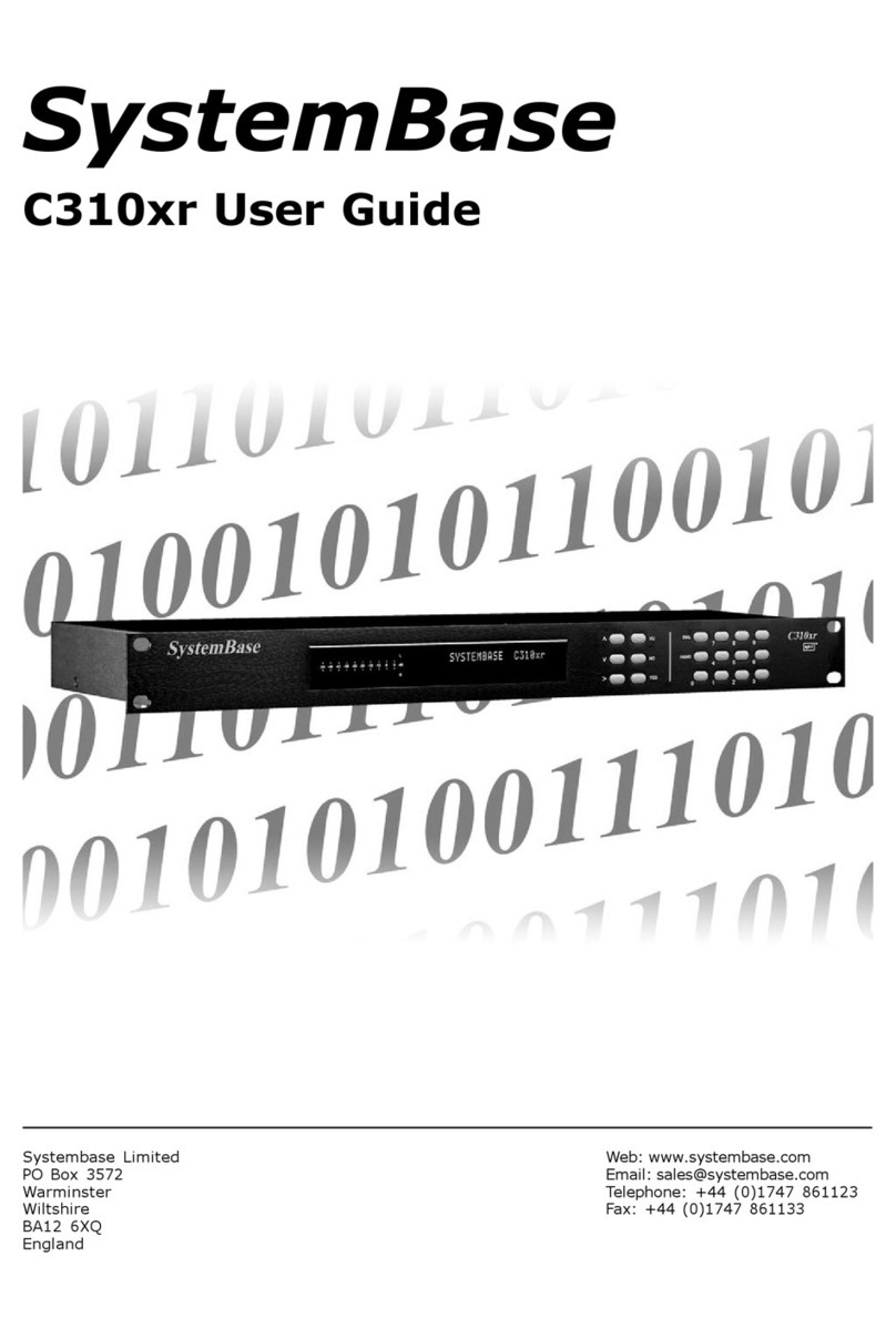 SystemBase C310xr user guide