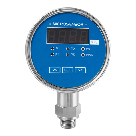 Microsensor MPM Series Operation manual