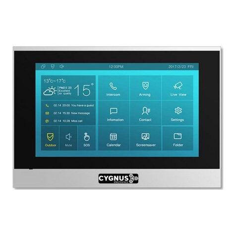 Cygnus VRX-307W User manual