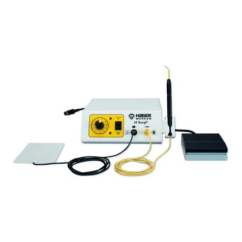HAGER WERKEN hf SURG user manual