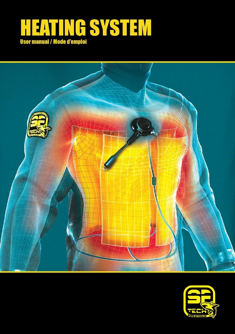 SF TECH HEATING SYSTEM user manual