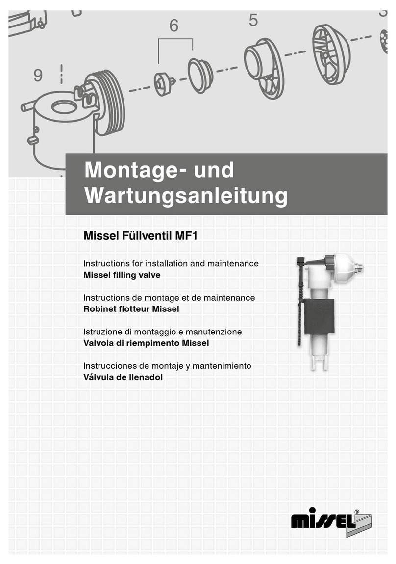 Missel MF1 Operating and maintenance manual