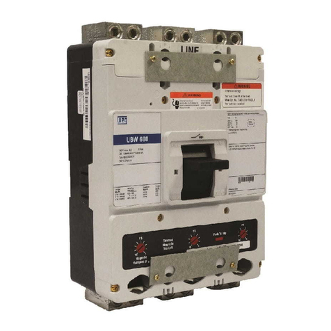 WEG UBW600 User manual