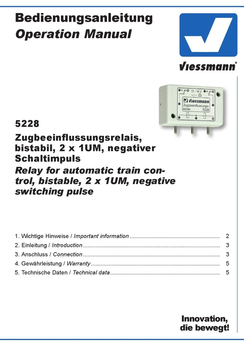Viessmann 5228 Operation manual