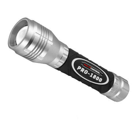 Pro-4 Tactical PRO-1800 User manual
