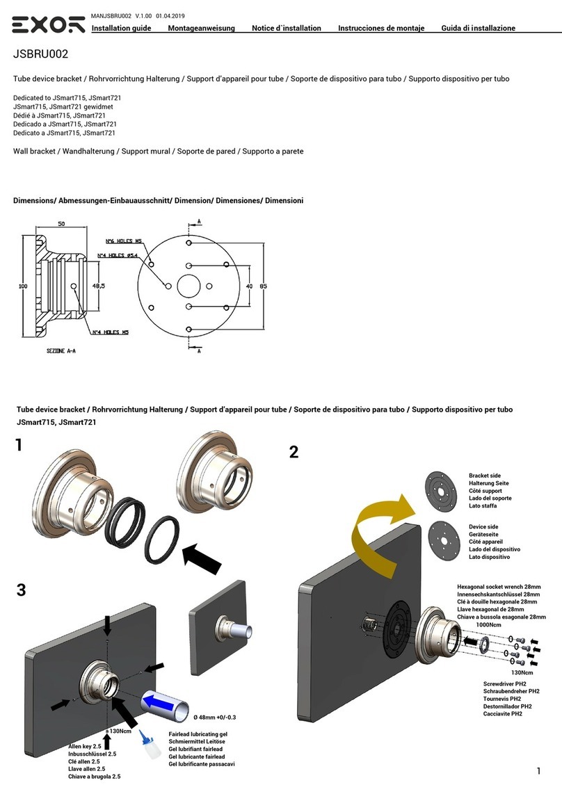 Exor JSBRU002 installation guide