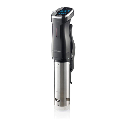 ARIETE B-TASTE SOUS VIDE COOKING manual