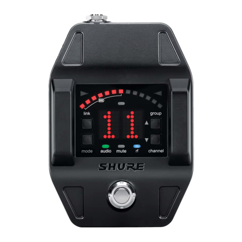 Shure GLXD6 manual