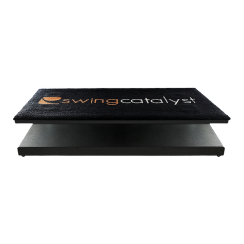 Swing Catalyst 3D MOTION PLATE installation guide Swing Catalyst 3D MOTION PLATE installation guide