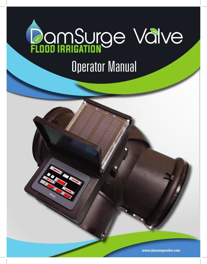 Triad DamSurge Valve Operator's manual