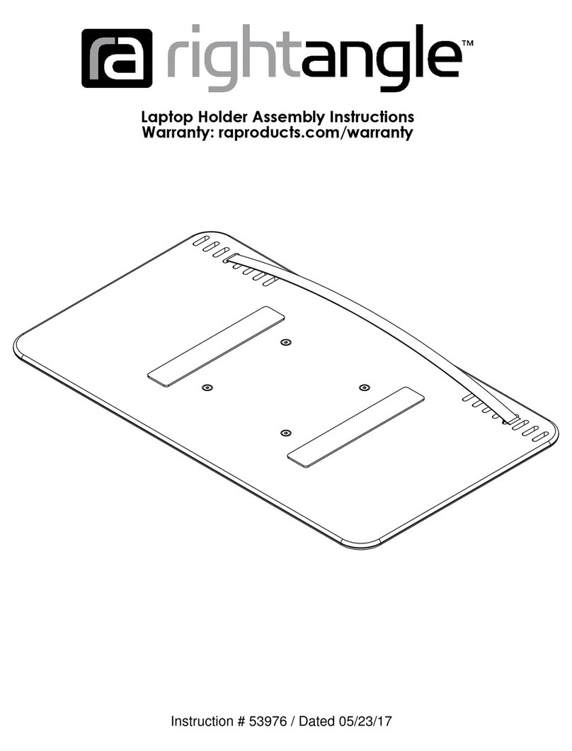 RIGHT ANGLE XLH10518 Assembly instructions
