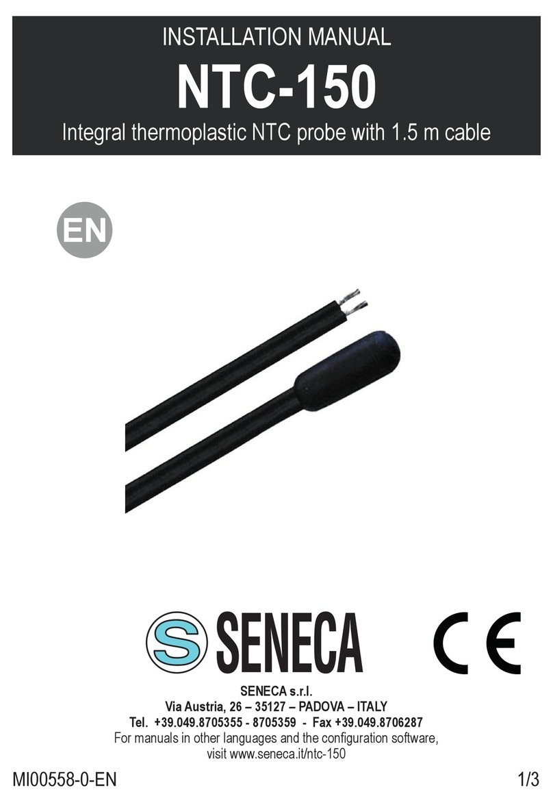Seneca NTC-150 User manual