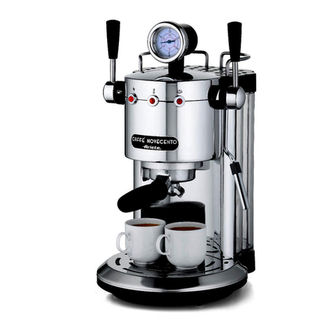 ARIETE CAFFE NOVECENTO User manual